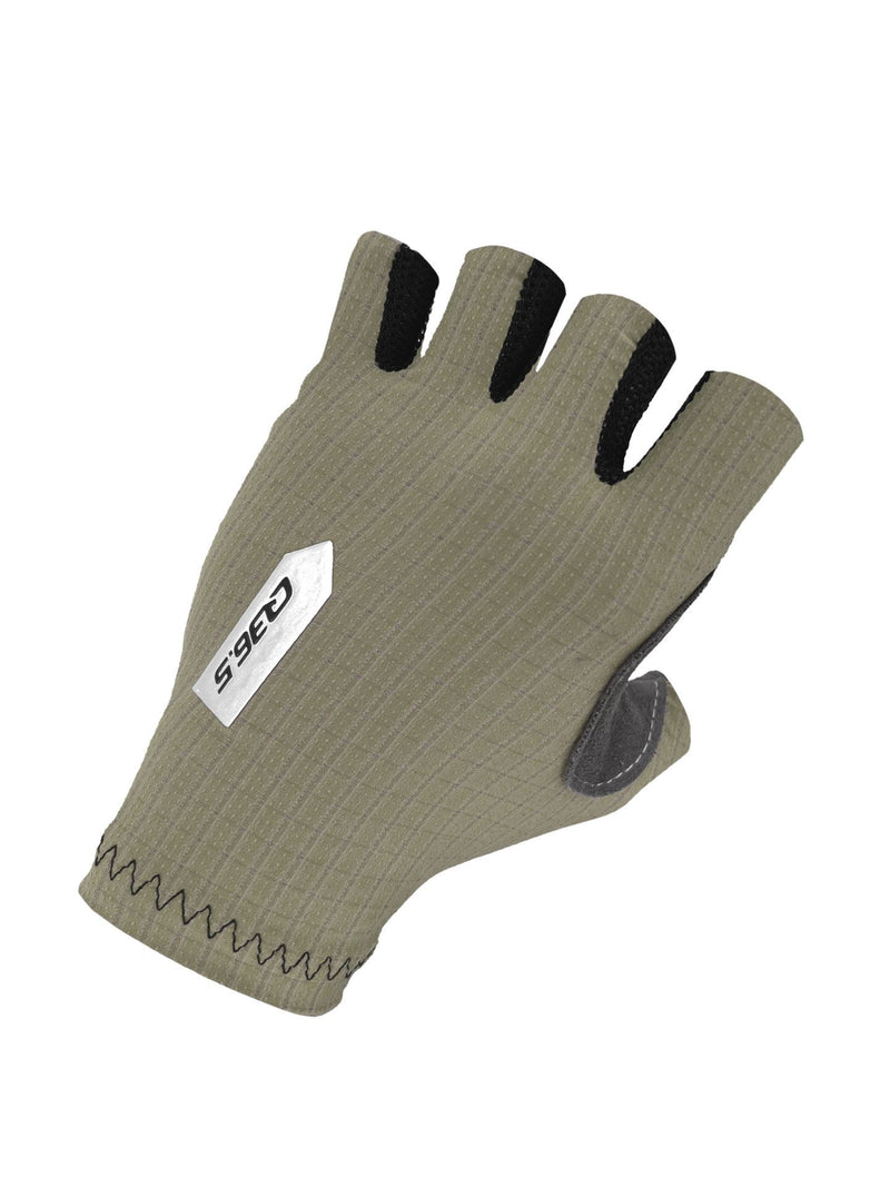 Q36.5 Pinstripe Summer Gloves, olivgrün, Einzelstück in XS, SALE