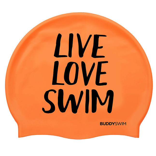 BuddySwim Schwimmkappe LIVE LOVE SWIM