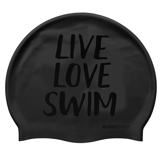 BuddySwim Schwimmkappe LIVE LOVE SWIM