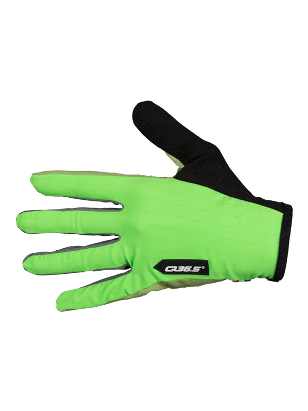 Q36.5 Hybrid Que Gloves Green - Handschuhe für Herbst & Frühling, Einzelstück in S, SALE