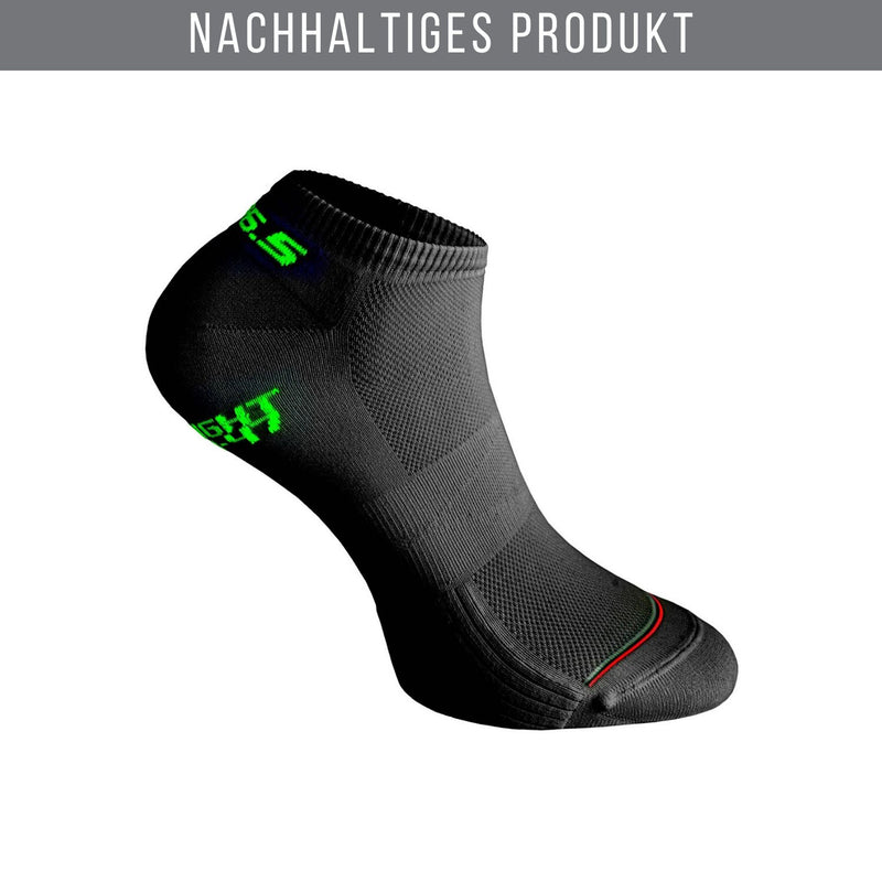 Q36.5 Ultralight Socken Ghost schwarz, Einzelstück in 40-43, 44-47, SALE
