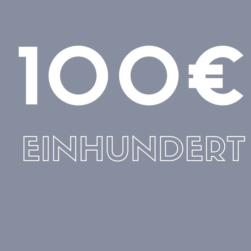 Gutscheine 10€, 25€, 50€ & 100€