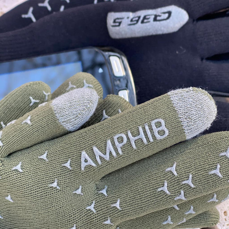 Q36.5 Amphib Glove olivgrün - Einzelstück in M, XL, SALE