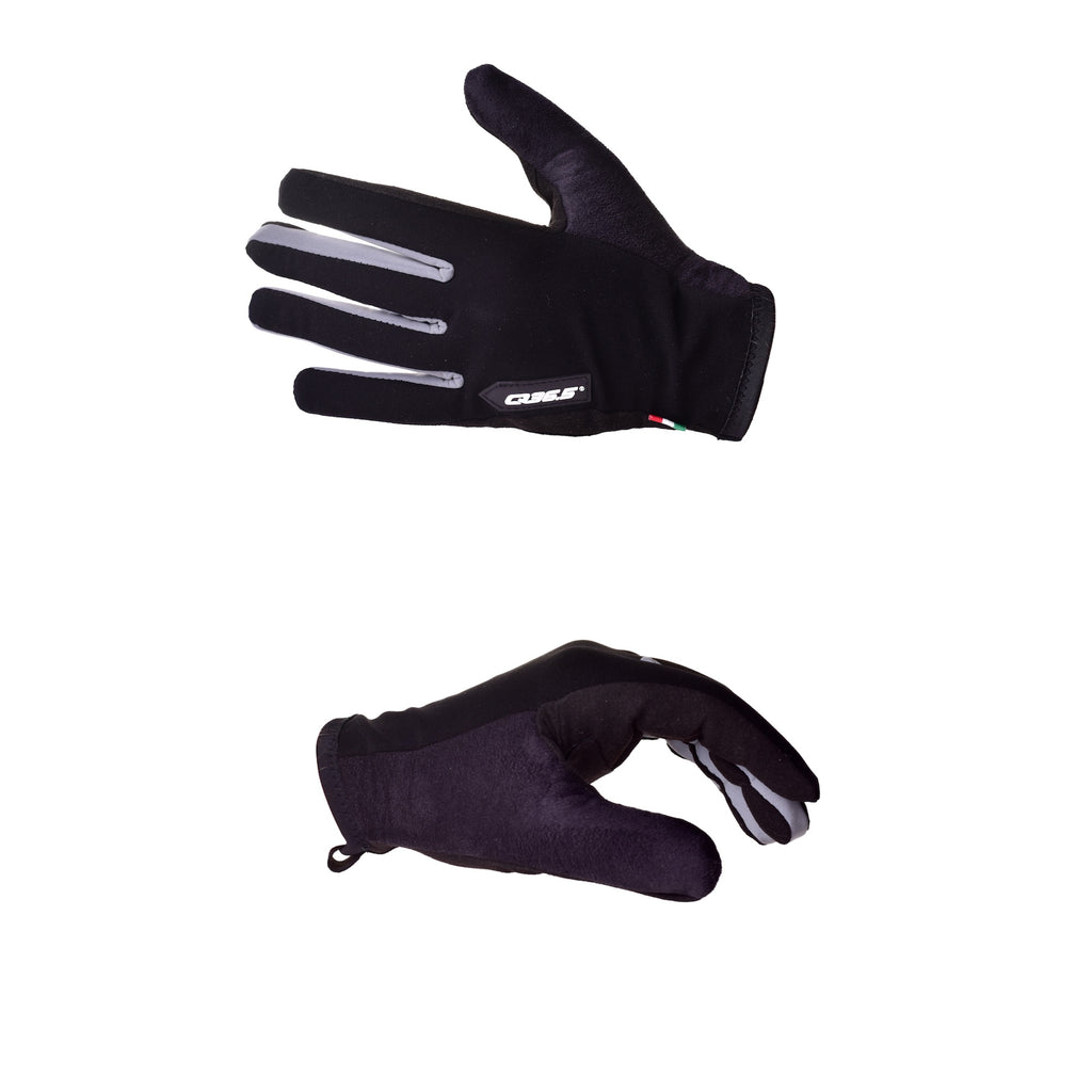 Q36.5 Hybrid Que Gloves schwarz, Einzelstück in XL, SALE - Handschuhe für Herbst & Frühling, Einzelstück in XL