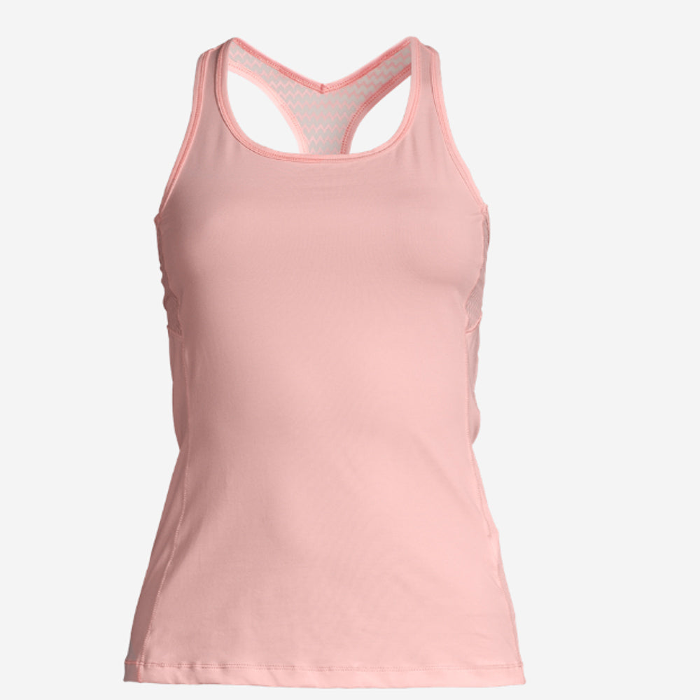 ⇒ Fitness Girl Racerback Tank Top Pink